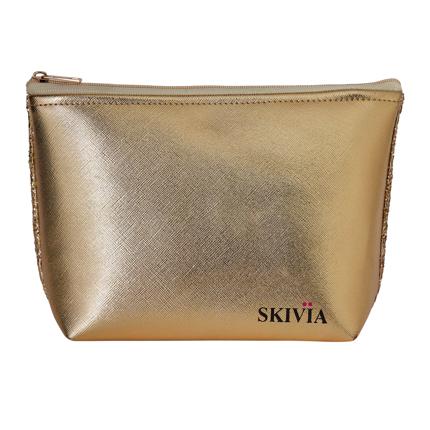 Skivia Kumkumadi AM to PM Facecare Combo with Luxury Makeup Pouch