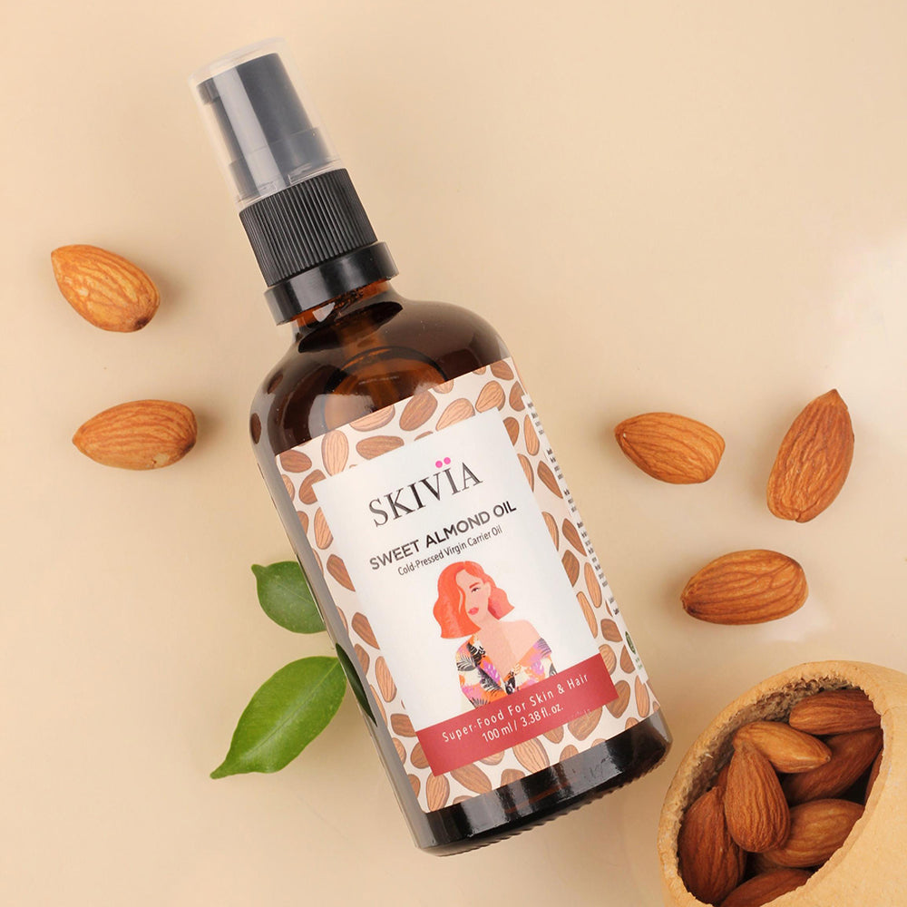 Skivia Sweet Almond Carrier Oil - 100 ml