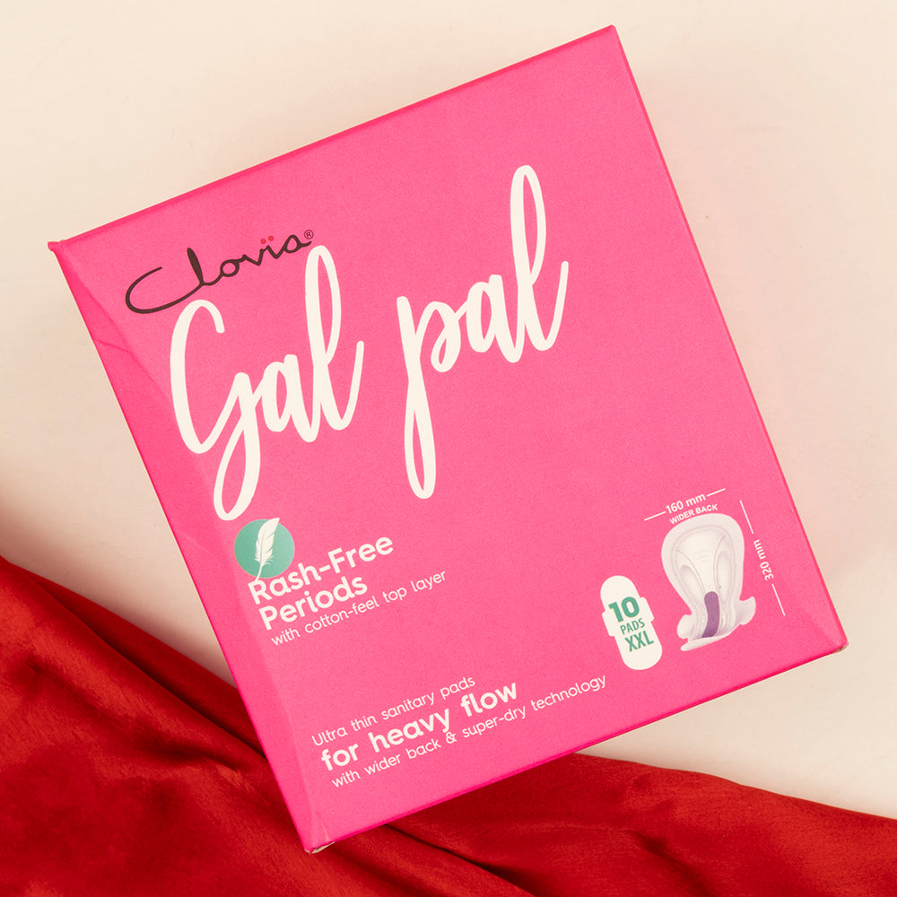 10 Gal pal Sanitary Pads - XXL for Extra Heavy Flow - 320 mm