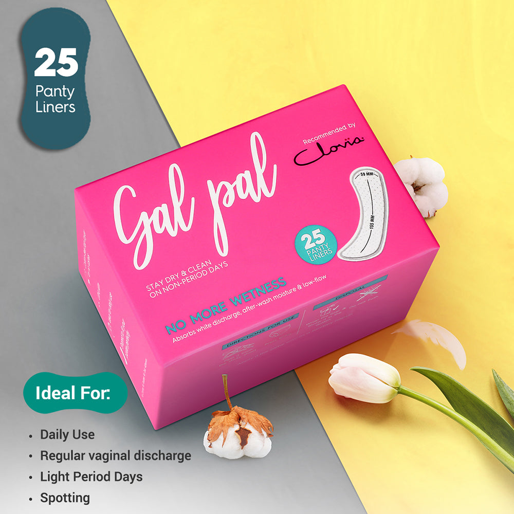 25 Gal pal Panty Liners- Everyday Use
