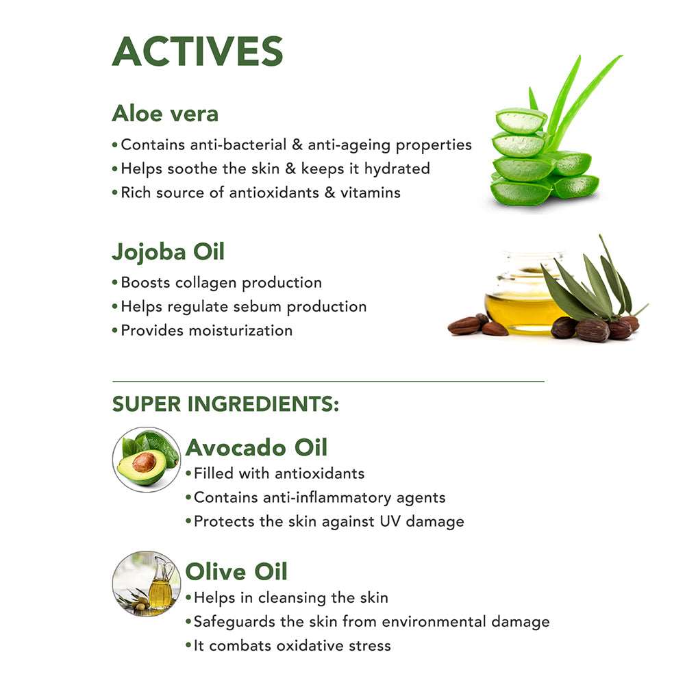 Calming Body Wash With Avocado, Olive & Jojoba Oils - 250 ml