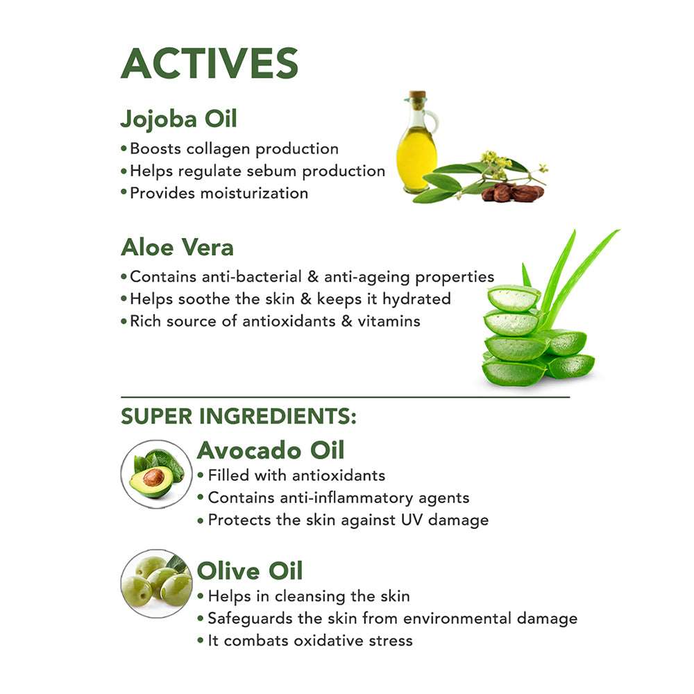 Skivia Calming Mini Body Wash With Avocado, Olive & Jojoba Oils - 30 ml
