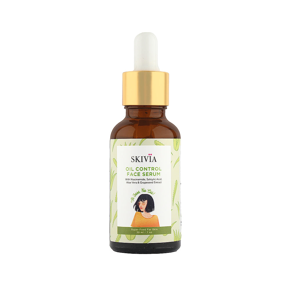Skivia Oil Control Face Serum with Niacinamide & Aloe Vera - 30 ml