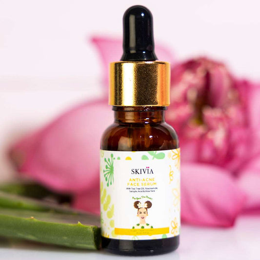 Anti-acne Mini Face Serum with Niacinamide & Tea Tree Oil - 15 ml