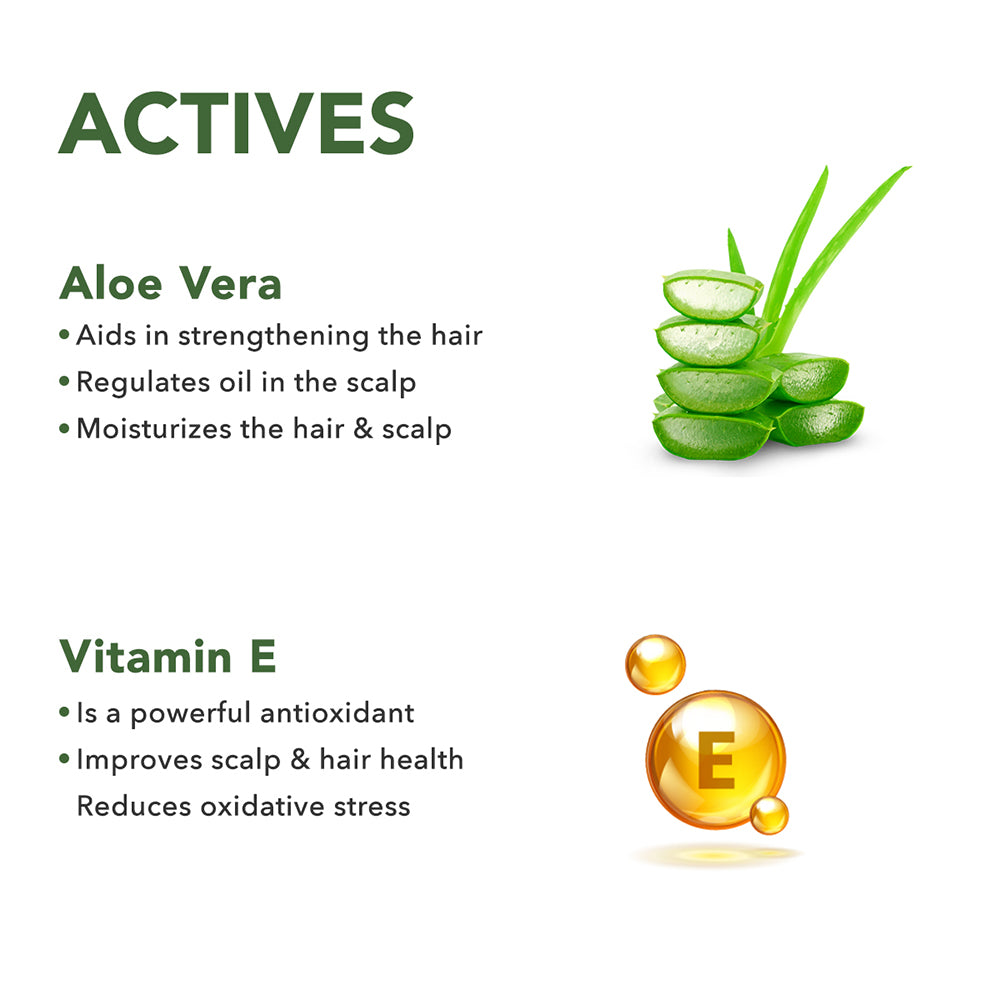 Skivia Deep Cleansing Shampoo with Vitamin E & Aloe Vera - 300 ml