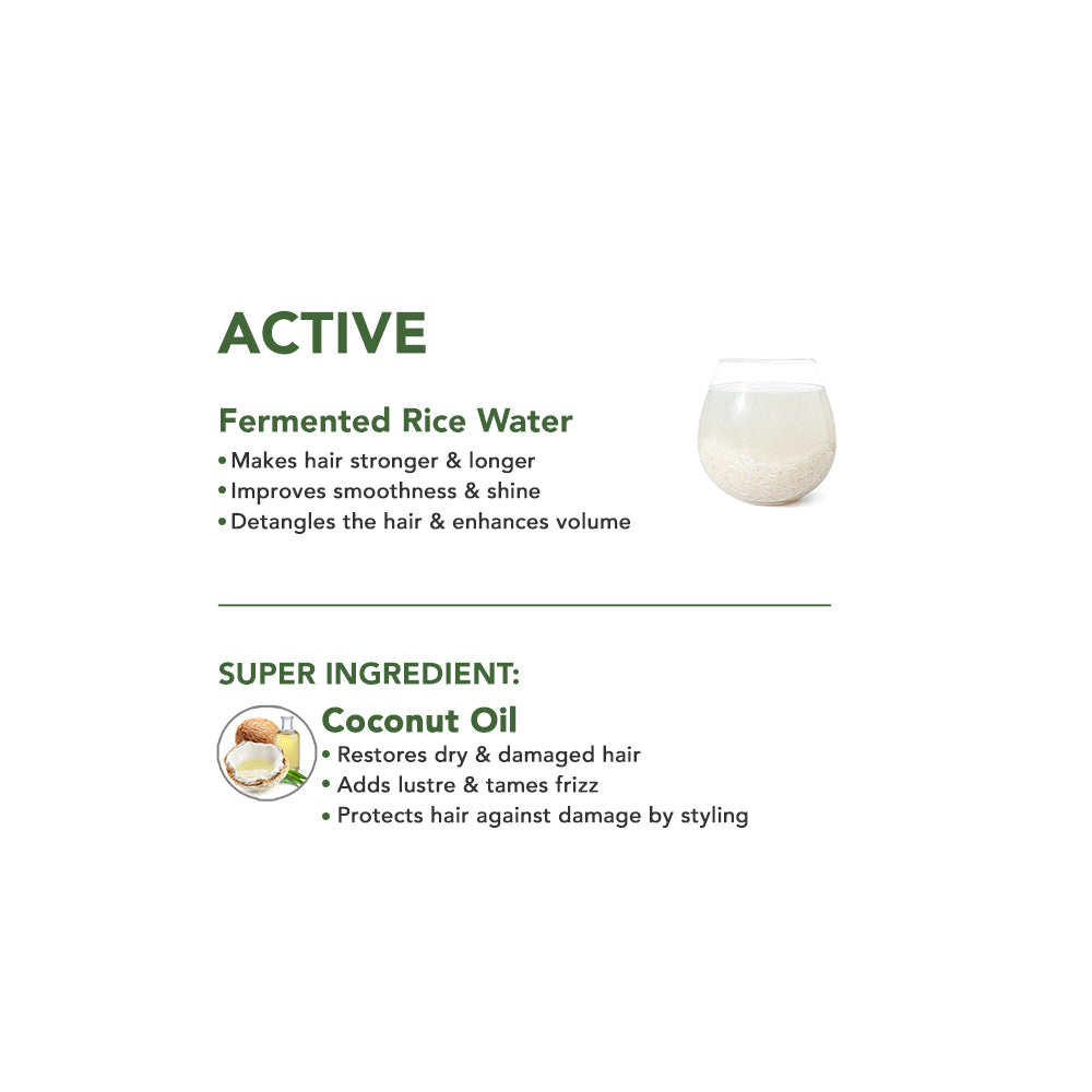 Skivia Rice Bran Conditioner with Coconut Oil - 200 ml
