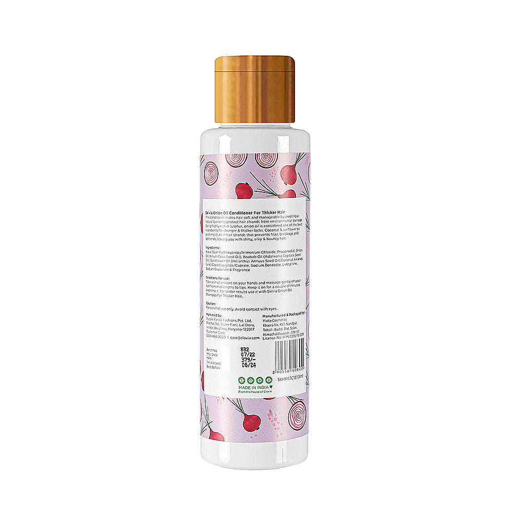 Skivia Onion Oil Shampoo With Reetha & Keratin - 100 ml