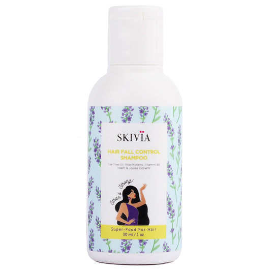 Skivia Hair Fall Control Mini Shampoo with Vitamin B5 & Neem Extracts - 30 ml