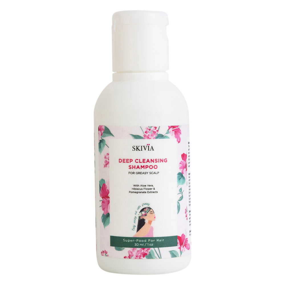 Skivia Deep Cleansing Mini Shampoo with Vitamin E & Aloe Vera - 30 ml