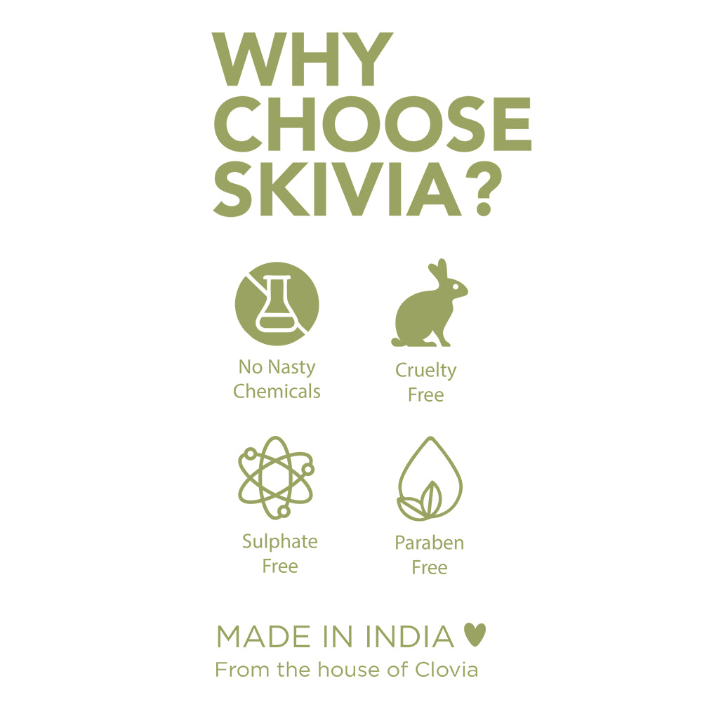Skivia Glass Skin Face Serum with Pure Silver & Vanilla Planifolia - 15 ml